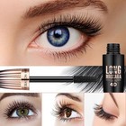 2 Pk 4d Pure Silk Fiber Lash Mascara  ultra Black Volume And Length   Thick Lash