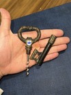 Rare Vintage 1940s Arri Motion Picture Film Company Employee Brass Corkscrew Key