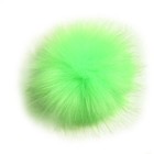 Fluffy Faux Fur Pom Pom Ball For Knitting Accessories artificial Pompom With    