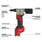 Milwaukee 2550-20 M12 Cordless Rivet Tool For Various Applications