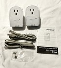 D-link Dhp-601av Av2 1000 Powerline Starter Kit 2 Adapters Open Box