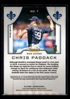 2019 Panini Chronicles Chris Paddack  7 Crusade Holo