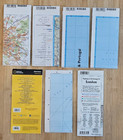 Lot Of 7 Europe Travel Maps Aaa National Geographic London Barcelona Spain Uk