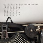 Remington Envoy 1930s Working Manual Portable Typewriter - Working But No Case