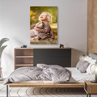 Custom Pet Portrait Canvas  Personalized Dog Cat Painting From Photo Pet Artwork