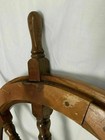 36  Brass Brown Finishing Ship Steering Wheel Pirate Wall Boat Wooden D  cor Gift