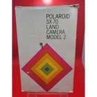 Vintage Folding Polaroid Sx-70 Land Camera With Original Box Untested