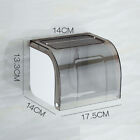 Wall Mounted Bathroom Roll Paper Holder Waterproof Plastic Toilet Tissue Boxes