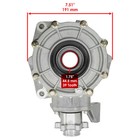 Complete Rear Differential W drive Shaft For Yamaha Rhino 660 Yxr660 2004-2007