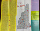 Huge Vintage New England Travel Map Brochure Guide Lot Ephemera 50  Lot Vt Me Ma