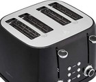 4 Slice Toaster  6 Browning Settings  Removable Crumb Tray  Bagel And Defrost 