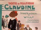 Original  claudine  French Opera Poster By Clerice  C  1910