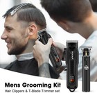 Wahl Professional Hair Cut Machine Barber Salon Cutting Trimmer Clipper Kit Set