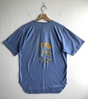 Vintage 80s Japanese Baseball Jersey Shirt Retro Size Large Peppers  6 Blue