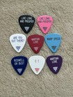 Alice Cooper    tommy Henriksen    2019 Tour Guitar Pick Lot-8 Picks