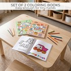 2 Pack Toddler Coloring Books 7 X 8 4 Inch Fun Kids Activity Set