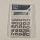 Vintage Casio Hs-10 Pocket Size Calculator 8 Digit Solar Power Nib Free Shipping