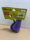 Jacent - Dino Sippy Cup With Straw - Purple Dinosaur 6 Oz Tumbler  ages 5   New