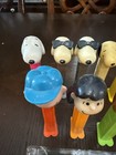 Pez Dispensers Peanuts Lot Of 11 Charlie Brown Vintage See Photos