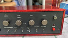 Working Apt Holman Preamplifier With Coordinated Curly Maple Cabinet