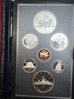 1981 Canada 7 Coin Proof Set With Silver Dollar Only 199 000 Minted 1c To  1
