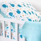 Toddler Sheet Set 3-piece Crib Sheet Set For Toddler Bed Breathable Silky Soft