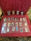 Vintage Collection Of Cigarettes Trade Cards Lot Of 22
