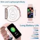 Fitness Activity Tracker Watch As Fitbit Heart Rate Monitor Pedometer For Women