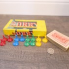 Vintage  the Great Game Sorry   1954 Copyright Pieces Card Box Parts Lot    