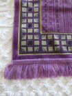 Aydin Mensucat Purple Shades Turkish Islam Fringed Prayer Rug - 27  X 45 