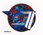 Authentic Expedition 71- Nasa Spacex Iss Mission- A-b Emblem Usa Space Patch
