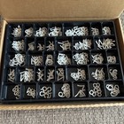 3 4 Inch Helvetica White 300 Letters Numbers With Tray  4422 Quartet