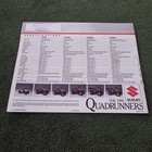 1986 Suzuki Full Line Quadrunners Dealer Advertising Brochure
