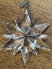 2017 Swarovski Crystal Annual Edition Christmas Snowflake Ornament Retired Us80