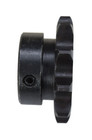 40 Roller Chain Sprocket 10 Teeth 1 2  Bore 40b10-1 2 40bs10h-1 2