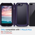 For Apple Iphone 7 Plus 8 Plus Case Shockproof Slim Thin Rugged Hard Phone Cover