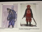 Star Wars Movie Props Concept Art The Force Awakens Production Art Used Print R1