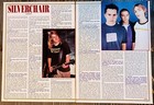 Silverchair 1999 Orig 5-page Magazine Article Vtg Pinup Clipping daniel Johns