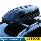 Rooftop Cargo Box Carrier 17 Cubic Ft  Hard Shell Roof Rack Cargo Carrier W  Key