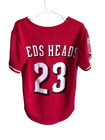 Cincinnati Reds Red Youth Kids Baseball Shirt Jersey Size Xs  l  