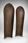 19th-century Indo-persian Armor Arm Guards  bazubands  Mughal   Islamic Eastern