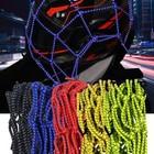 Motorcycle Cargo Bungee Net 15 x15  Small Elastic Rope Mess Strap For Bike Atv