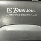 Emerson Am-fm Stereo Portable Cassette Music Player Ew96b Vintage Tested Working