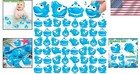 25 Cute Floating Blue Shark Toys - Bath Time Fun And Celebration Essentials