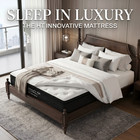 Queen Hybrid Mattress 12 Inch Pocketed Innerspring Medium Firm Pressure Relief