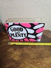 Ultra Rare Vintage Plastic Good And Plenty Candy Plastic Bank From The 1970 s