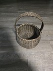 Lot Of 3 Vintage 19th Century Splint Baskets In Old Paint