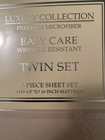 Luxury Collection Premium Microfiber Beige 3 Piece Sheet Set Twin New