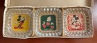 Walt Disney Designed Ash Tray Set  mickey Mouse 
