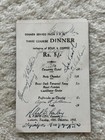Ww2 U S Army Cbi Theatre Calcutta India Menu A Firpo Ltd  1945
